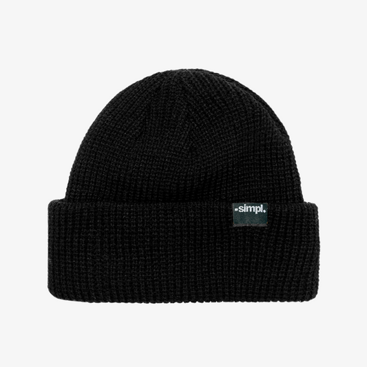 SHORT BEANIE (BLACK)