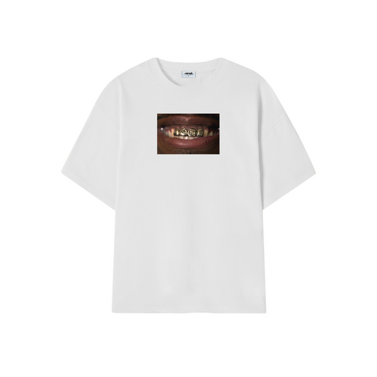 POLERA OVERSIZE I NEED MONEY (WHITE)