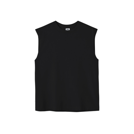 POLERA VEST BLANK (BLACK)