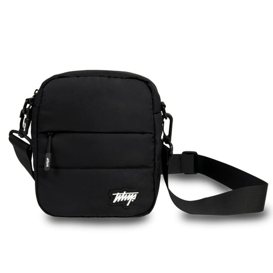 SHOULDER BAG PUFF (BLACK)